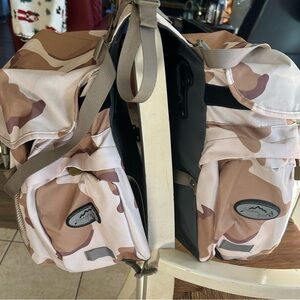ZTZ 50L panniers. Tan Camo. Waterproof storage and pockets galore. NWT